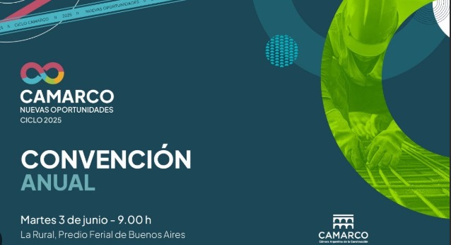 CAMARCO celebrará su Convención Anual 2025 en La Rural bajo el lema “Nuevas oportunidades”
