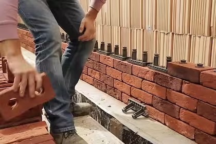Revolución sin cemento con los ladrillos tipo Lego