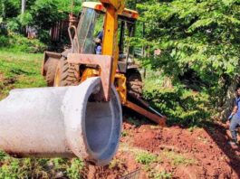 Oberá avanza con obras de cordón cuneta y desagües pluviales en distintos puntos de la ciudad
